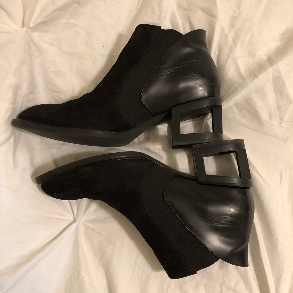 Jefferey Campbell Black Booties